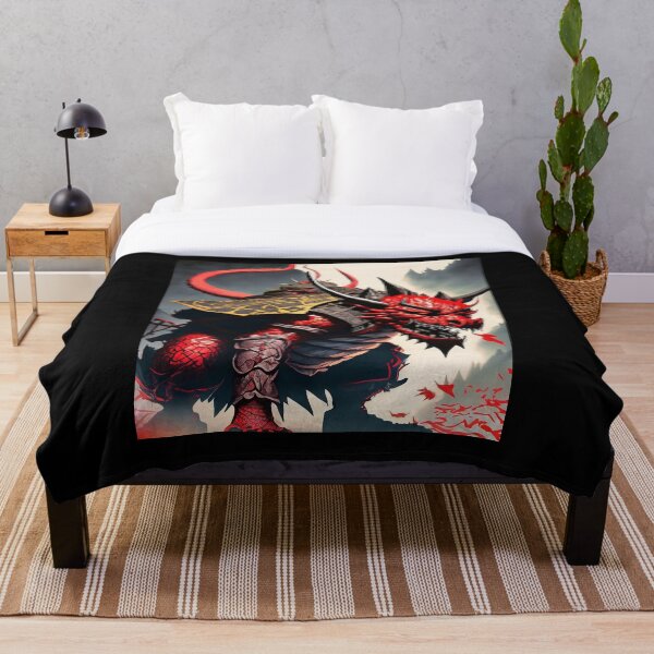 Item preview, Red samurai dragon designed and sold by Unearthly  Art.