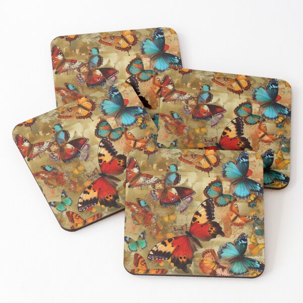 Item preview, Embrace the Beauty of Bold Colors with Butterfly Prints designed and sold by AdiRemba.