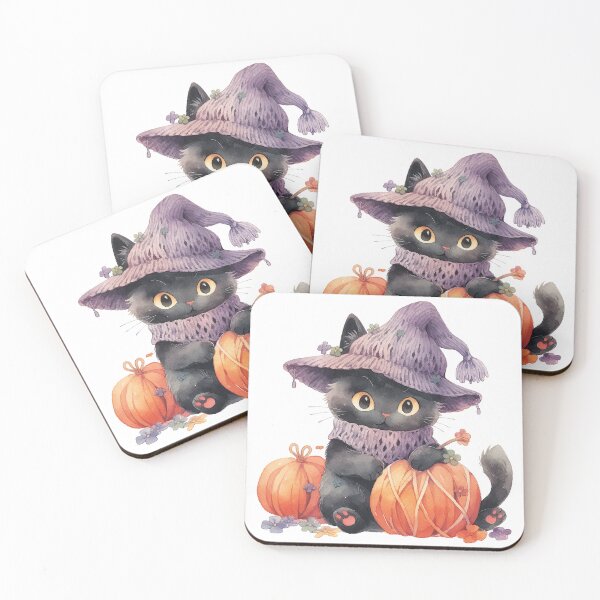 Item preview, Witch Cat in Halloween 13 designed and sold by ANNetz-PK.