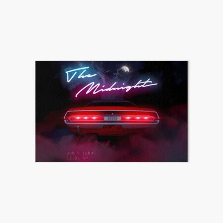 Item preview, The Midnight - Days of Thunder Cover designed and sold by FiveFifteen.