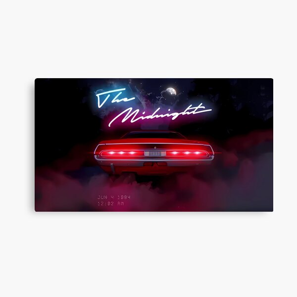 Artikel-Vorschau von The Midnight – Days of Thunder Cover, designt und verkauft von FiveFifteen.
