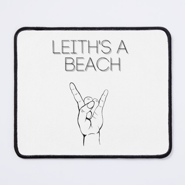 Item preview, Leith's a Beach (black and white) designed and sold by Edinburgh Reviews.