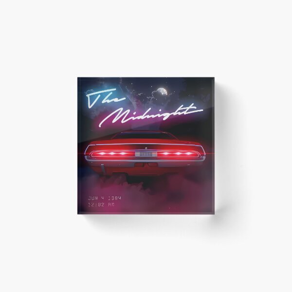 Item preview, The Midnight - Days of Thunder Cover designed and sold by FiveFifteen.