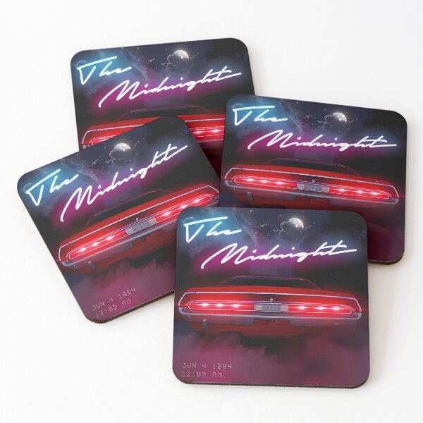 Item preview, The Midnight - Days of Thunder Cover designed and sold by FiveFifteen.