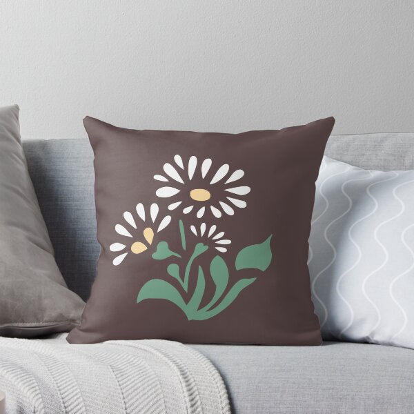 Item preview, Flower stamp brown aesthetic designed and sold by Innovativa.