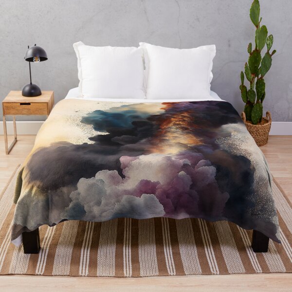 Item preview, An active Volcano, Colorful smoke designed and sold by SimpleWallArt.