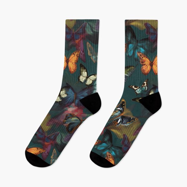 Item preview, Beautiful Butterflies Prints in Striking Colors designed and sold by AdiRemba.