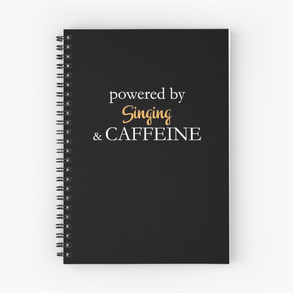 Item preview, Powered By Singing And Caffeine designed and sold by theredteacup.