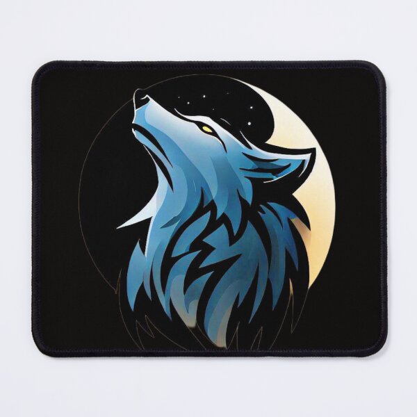 Item preview, wolf logo designed and sold by Shadyshoo.