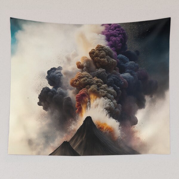 Item preview, An active Volcano designed and sold by SimpleWallArt.