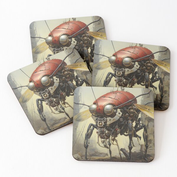 Item preview, Post-apocalyptic City and Robo Fly designed and sold by Je-we.