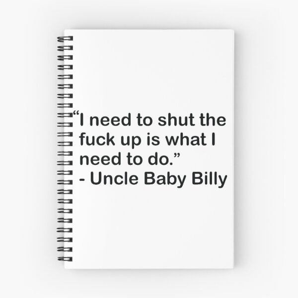Item preview, Uncle Baby Billy Righteous Gemstones Quote Active  designed and sold by galvinbaker.