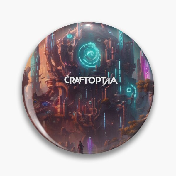 Item preview, Craftopia: Neon Cityscapes and Cybernetic Wonders designed and sold by Craftopia369.