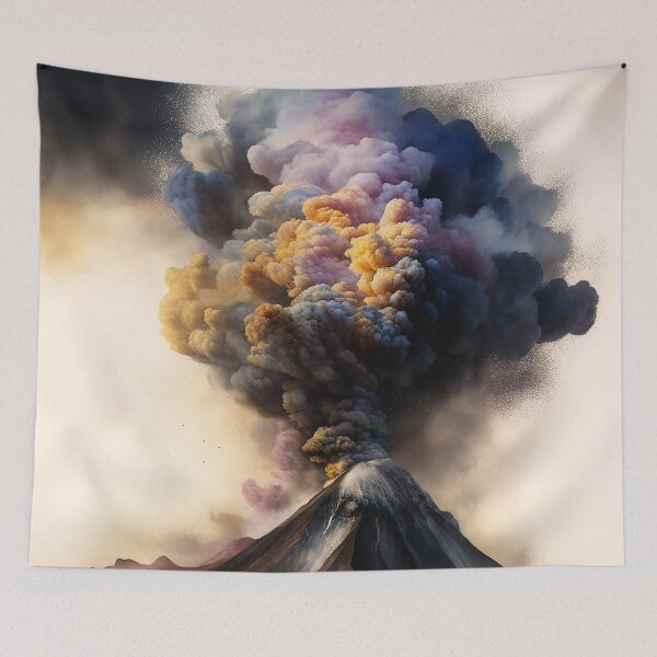 Item preview, An active Volcano designed and sold by SimpleWallArt.