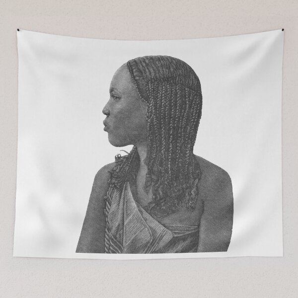 Item preview, Somali Girl of Issa Clan designed and sold by sourceoflife.