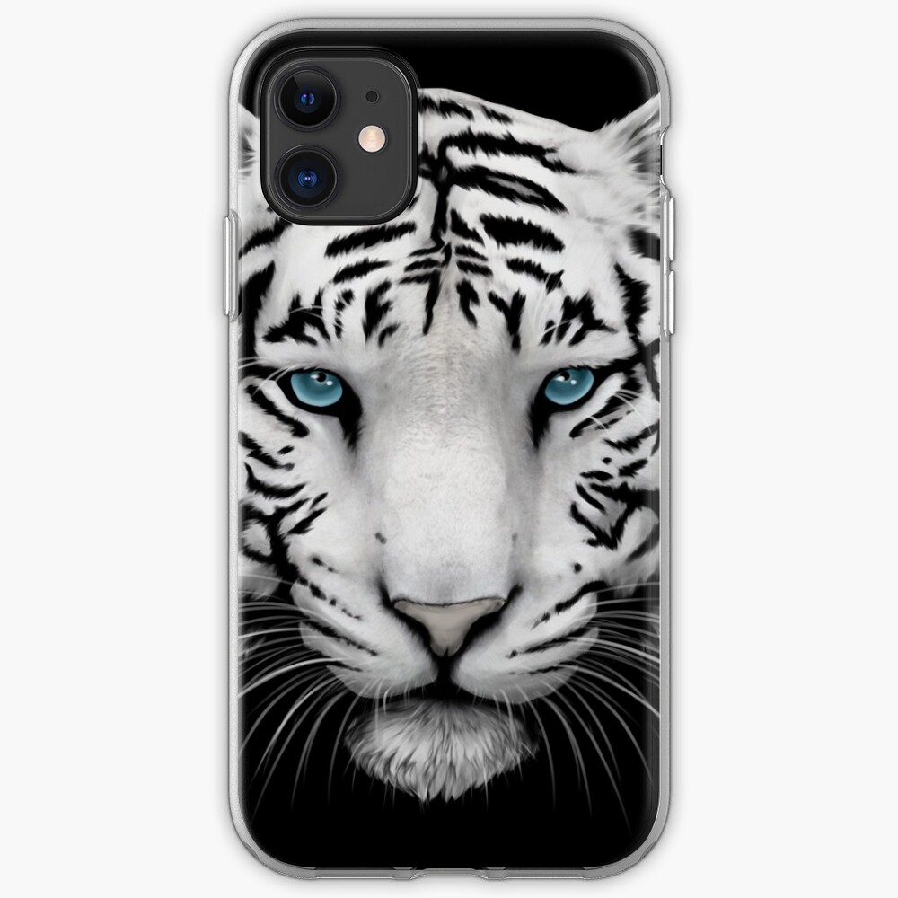 "White Tiger" iPhone Case & Cover by Ange26 Redbubble