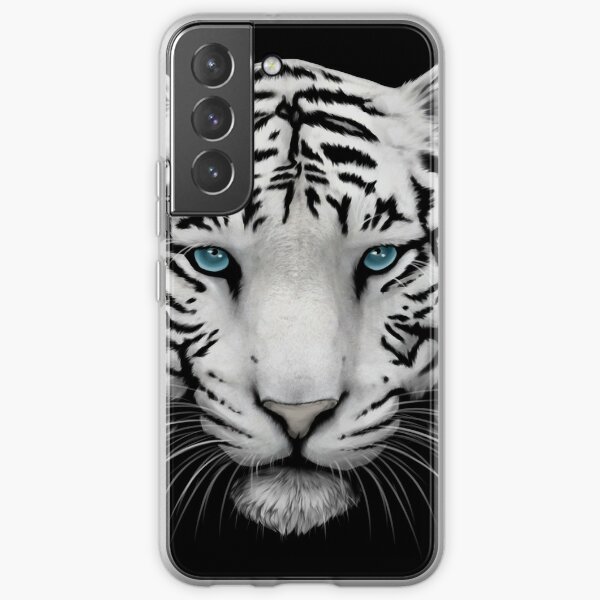 White Tiger Samsung Galaxy Soft Case