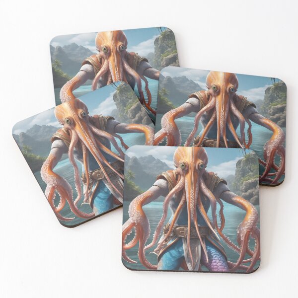 Item preview, Squid man designed and sold by Jambonfromage.