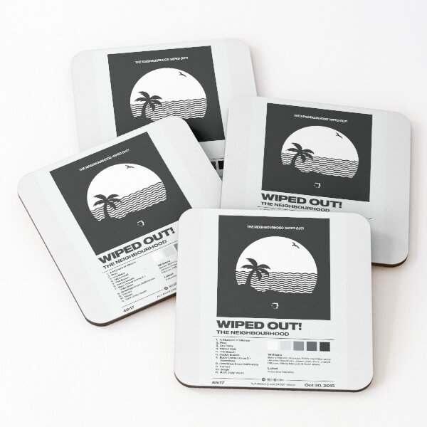 Item preview, Wiped Out! by The Neighbourhood Album Poster designed and sold by FourthWall Prints.