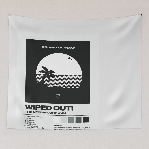 Item preview, Wiped Out! by The Neighbourhood Album Poster designed and sold by FourthWall Prints.