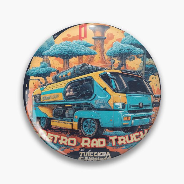 Item preview, Retro Ras Truck - Atompunk designed and sold by Punk-One.