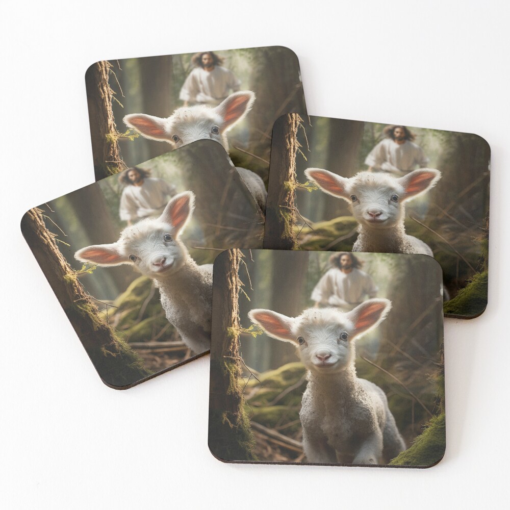 Item preview, Coasters (Set of 4) designed and sold by phatpuppyart.
