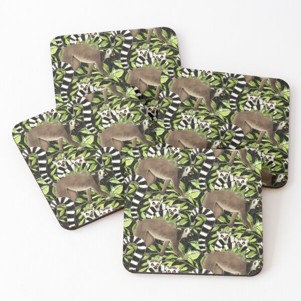 Item preview, Ring-tailed Lemurs of Madagascar designed and sold by AntiqueImages.
