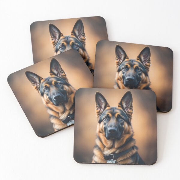 Item preview, German Shepherd K9 Police Officer Portrait  designed and sold by GSDDESIGNMERCH.