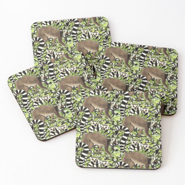 Item preview, Amazing Ring-tailed Lemurs of Madagascar designed and sold by AntiqueImages.