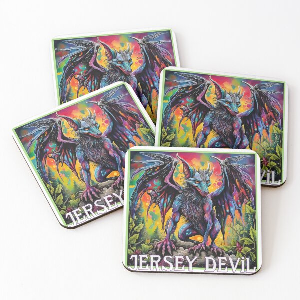 Item preview, VV (JERSEY DEVIL) designed and sold by Morrigan Austin.