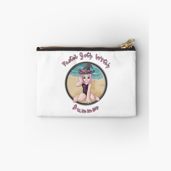 Item preview, Pastel Goth Witch Beach Day (with Text) designed and sold by mxminty.