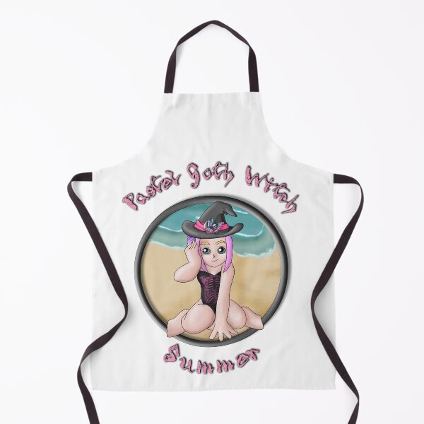 Item preview, Pastel Goth Witch Beach Day (with Text) designed and sold by mxminty.