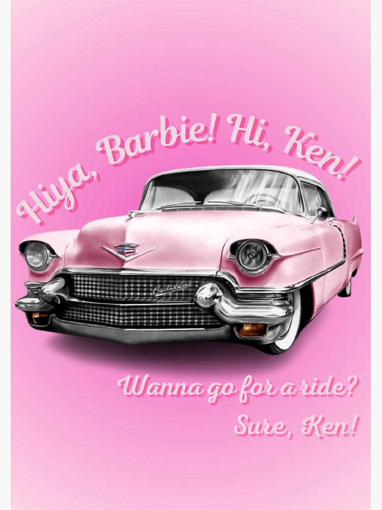 Barbie cadillac online car