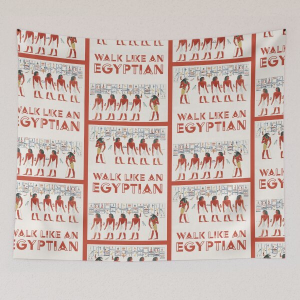 Item preview, Walk Like and Egyptian Hieroglyphics  designed and sold by ToadsWorkshop.