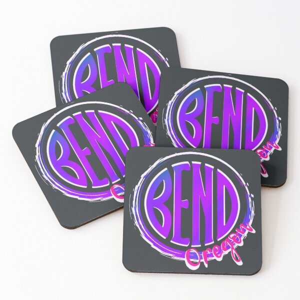 Aperçu de l'œuvre Bend violet et rose Oregon créée et vendue par Mepatch.