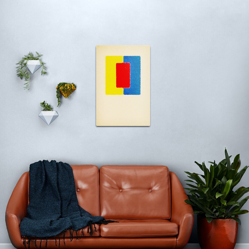 Color Theory - Color Problems Plate XXXVI Reworked Metal Print