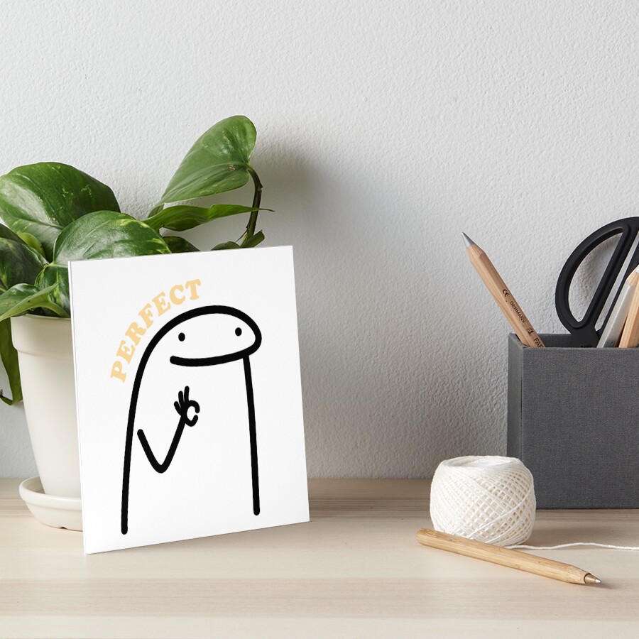 8 Pack of Flork meme | Art Board Print