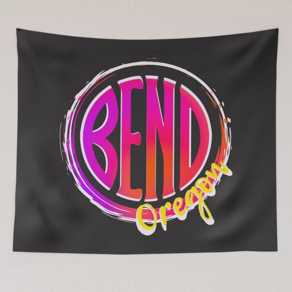 Item preview, Pink and Yellow Bend Oregon designed and sold by Mepatch.