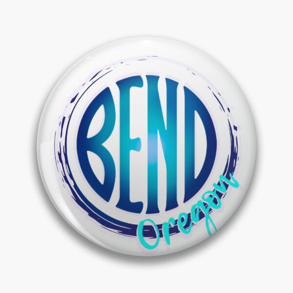 Artikelvorschau, Blau und Blaugrün Bend Oregon entworfen und verkauft von Mepatch.