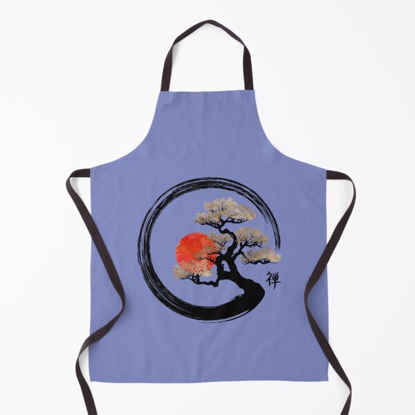 Item preview, Enso Circle and Bonsai Tree on Canvas designed and sold by vingrhames.