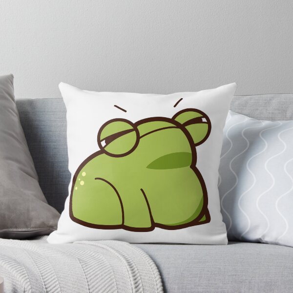 Artikelvorschau, Skeptischer oder misstrauischer süßer Frosch entworfen und verkauft von Deneco.