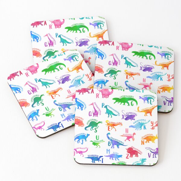 Item preview, Dinosaur Watercolor Alphabet designed and sold by SamAnnDesigns.