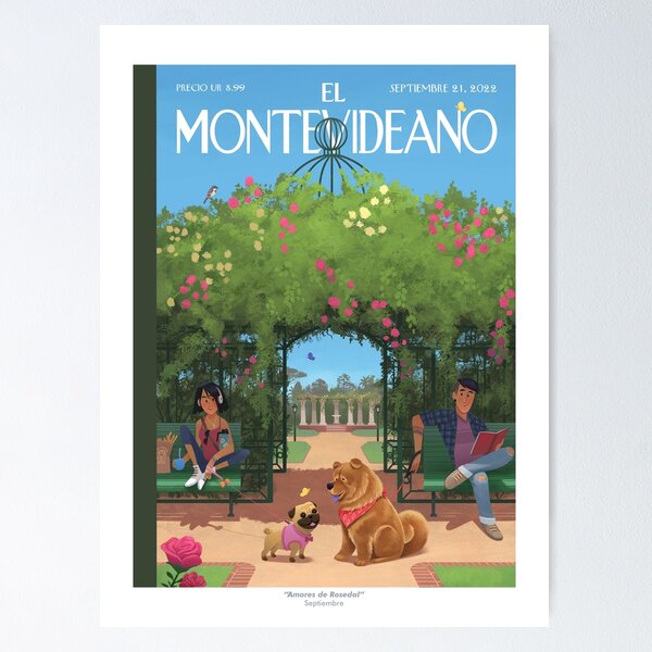 Septiembre "Amores de Rosedal" Póster