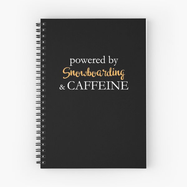 Item preview, Powered By Snowboarding And Caffeine designed and sold by theredteacup.