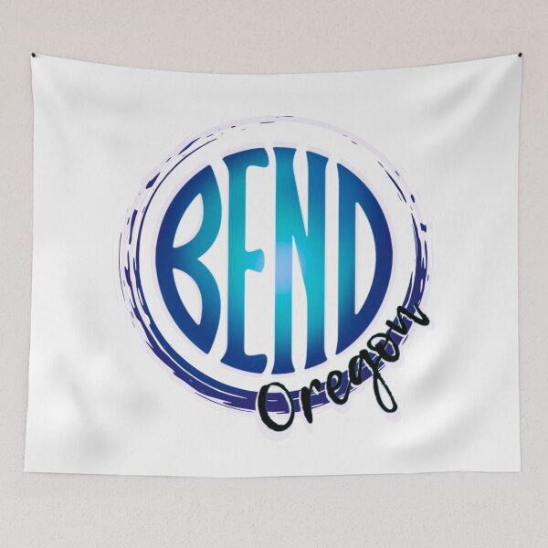 Item preview, Blue and Black Bend Oregon designed and sold by Mepatch.