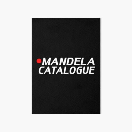 Mandela Catalogue Intruder Catboy [transparent] Art Board Print