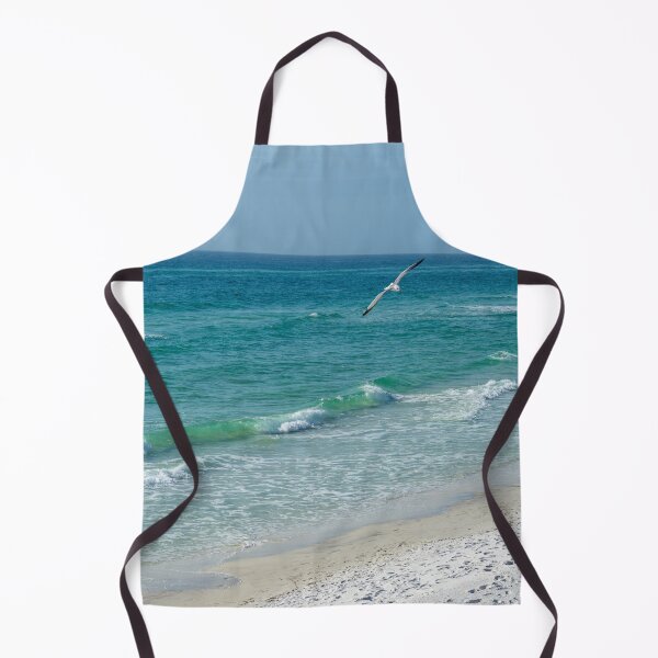 Item preview, Seagull In Flight Over The Gulf designed and sold by TinyDinoDesigns.