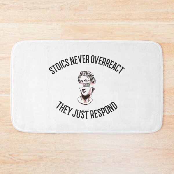 Item preview, Inspiring Stoic Quote on Avoiding Overreactions to External Events designed and sold by Merchinio ⭐⭐⭐⭐⭐.