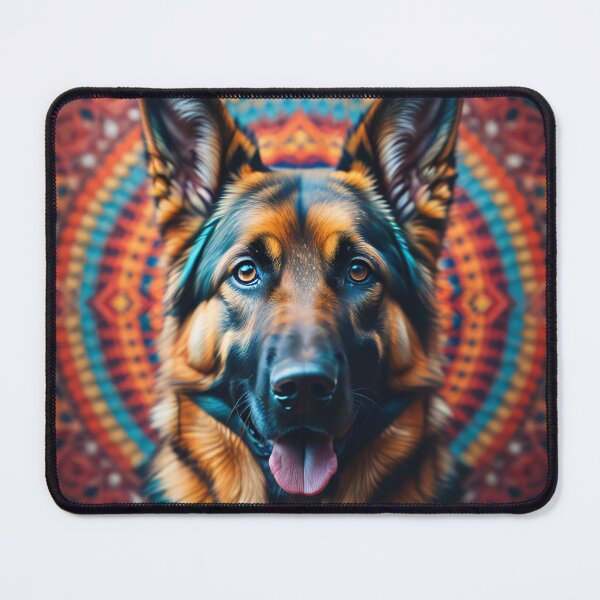 Item preview, German Shepherd Asian Theme Background designed and sold by GSDDESIGNMERCH.