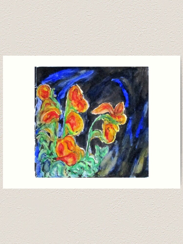 Alternate view of Flowers Of Glass Art Print